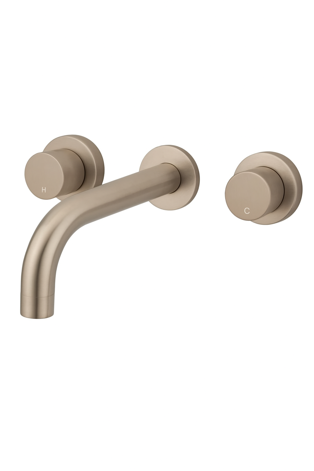 Circular Wall Taps Tiger Bronze