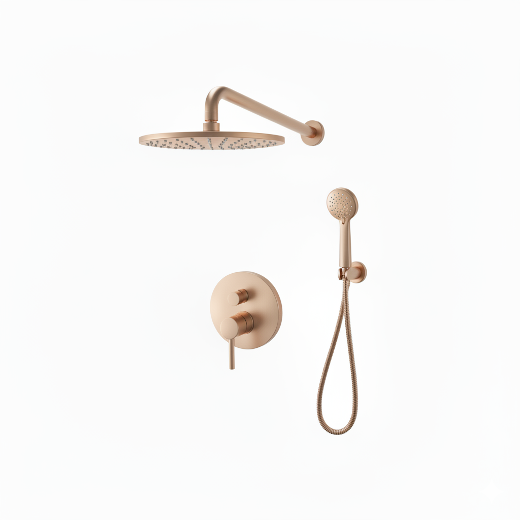 Wall-Mounted Shower Set