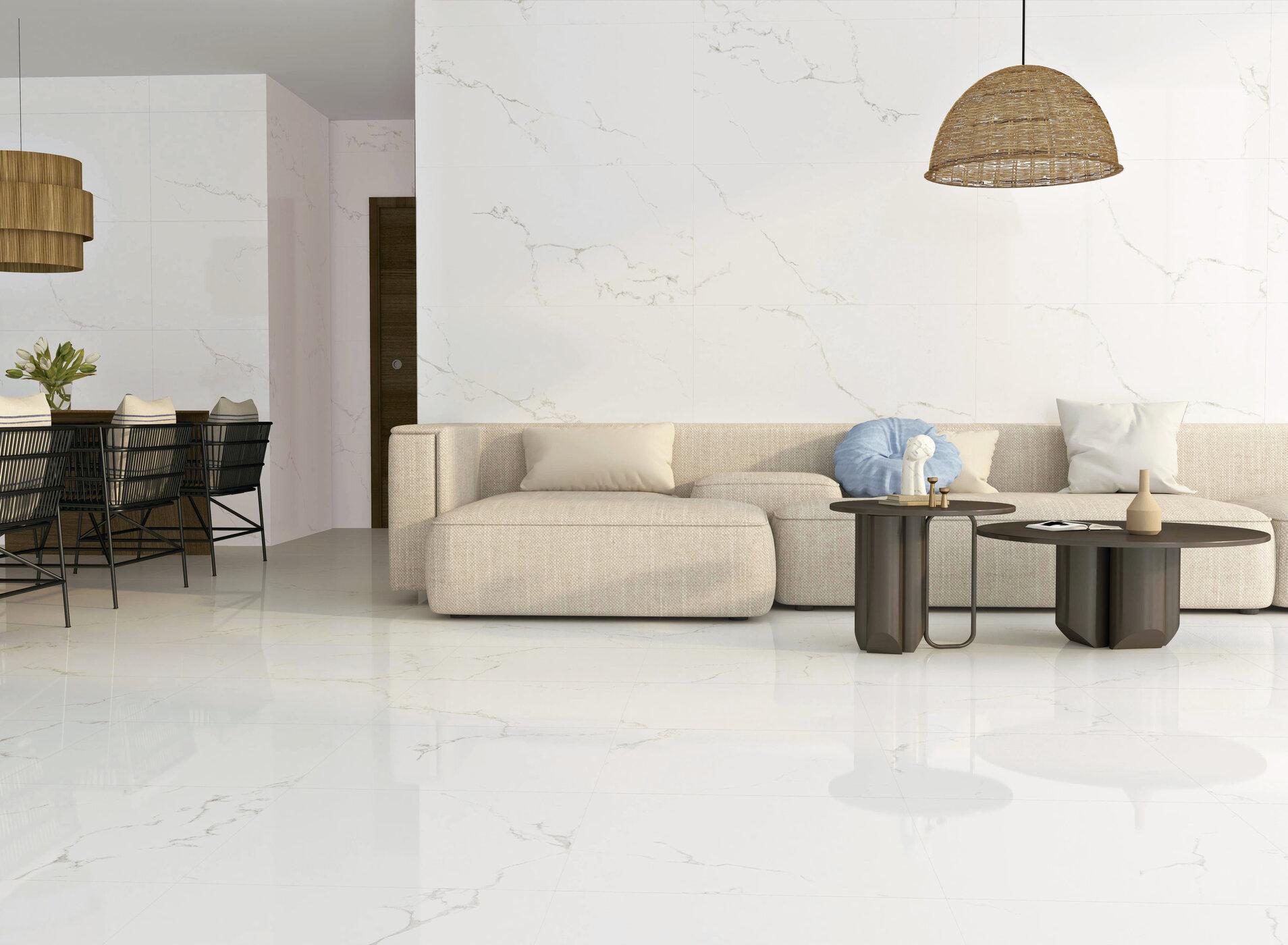 Finezza Oro Natural Porcelain Tile 60x120 cm – Made in Spain | Warm Matt Stone Finish