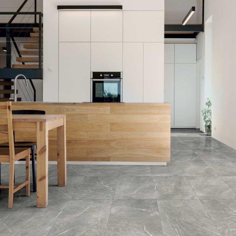 Star Grey Porcelain Tile 60x120 cm – Made in Italy | Modern Matt Finish