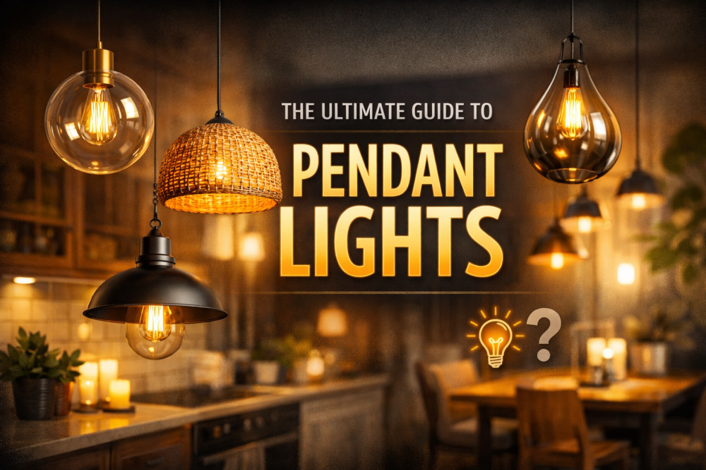 The Ultimate Guide to Choosing Pendant Lights for Your Dubai Home In 2026