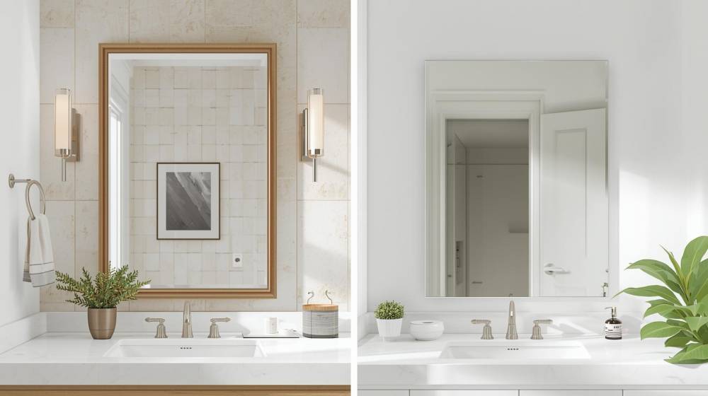 Framed vs. Frameless Bathroom Mirrors: Which Is Right for Your Home in 2026? 