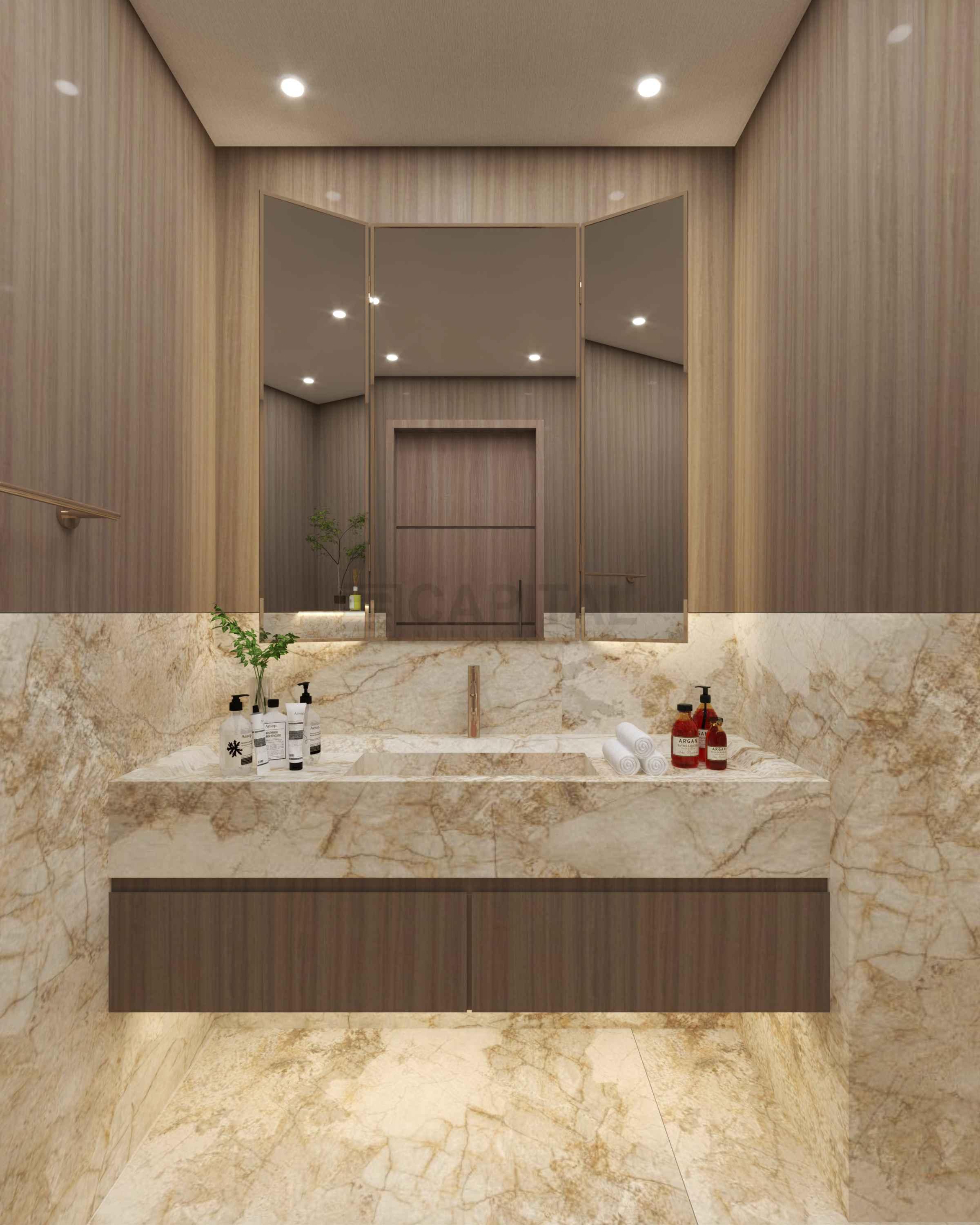 Black & White Porcelain Vanity Collection