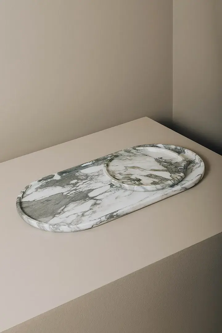 Marble Tray Real