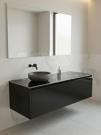 Floating Porcelain Vanity Cabinet Price without basin