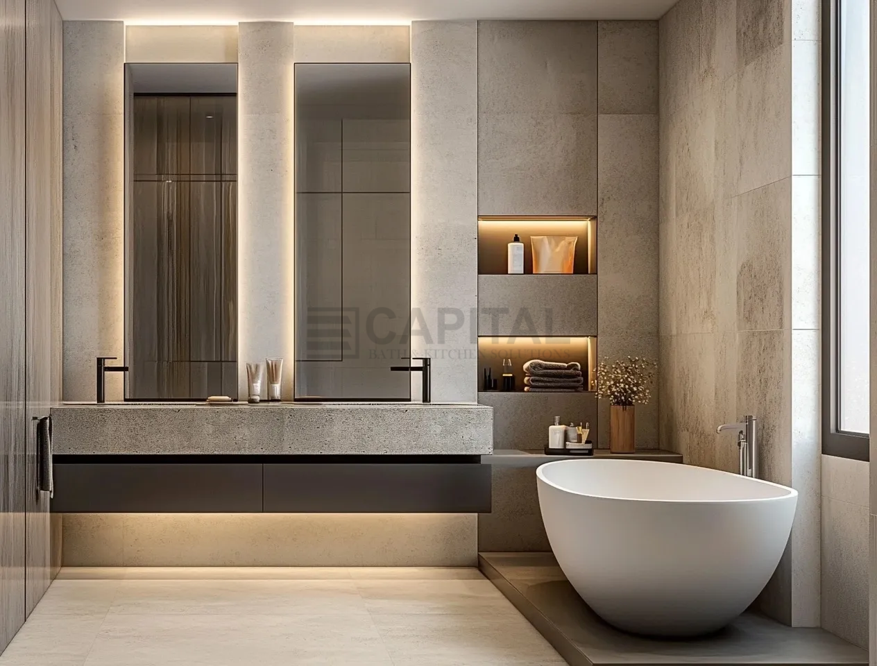 Innovative Porcelain Counter Design Concept