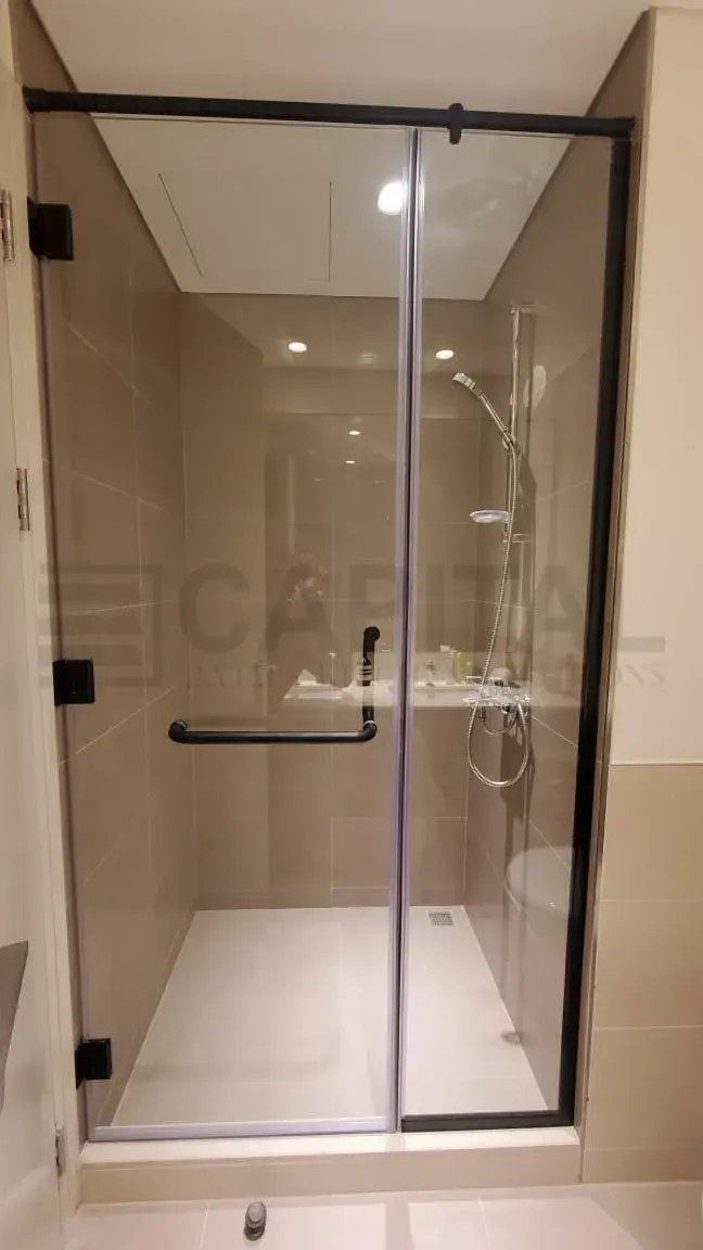 زجاج دش مفصلي