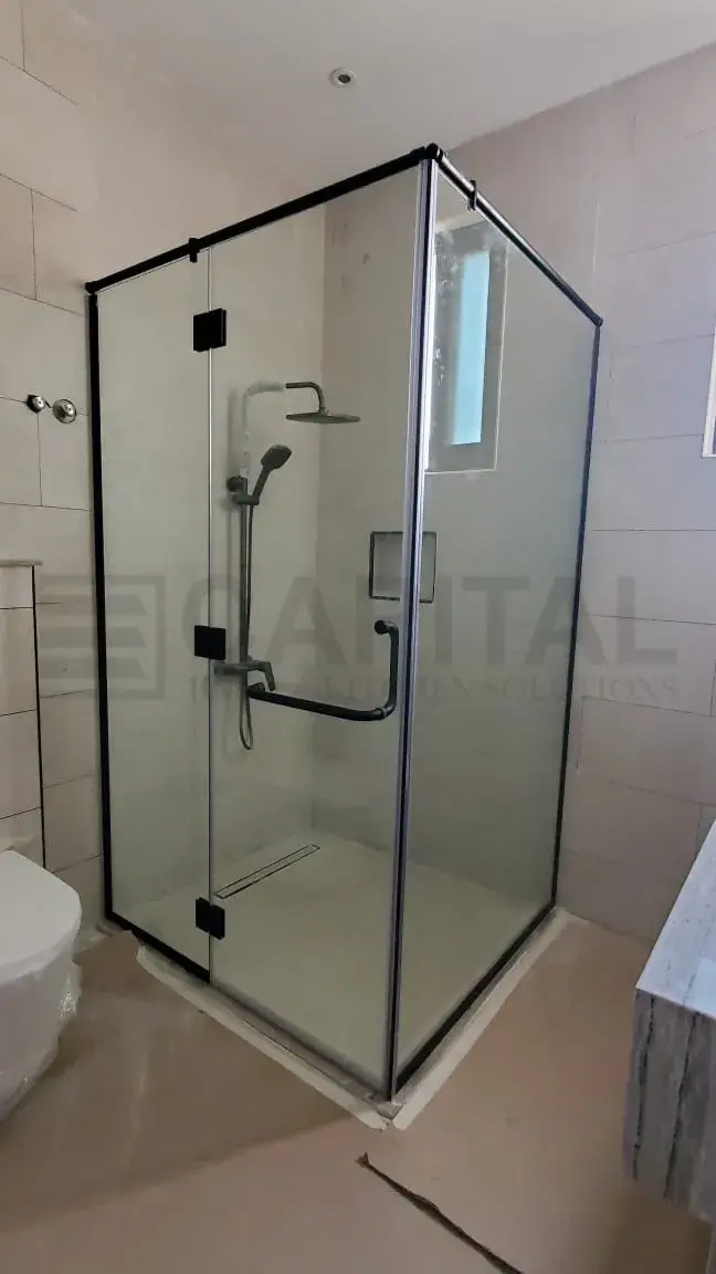 زجاج دش مفصلي