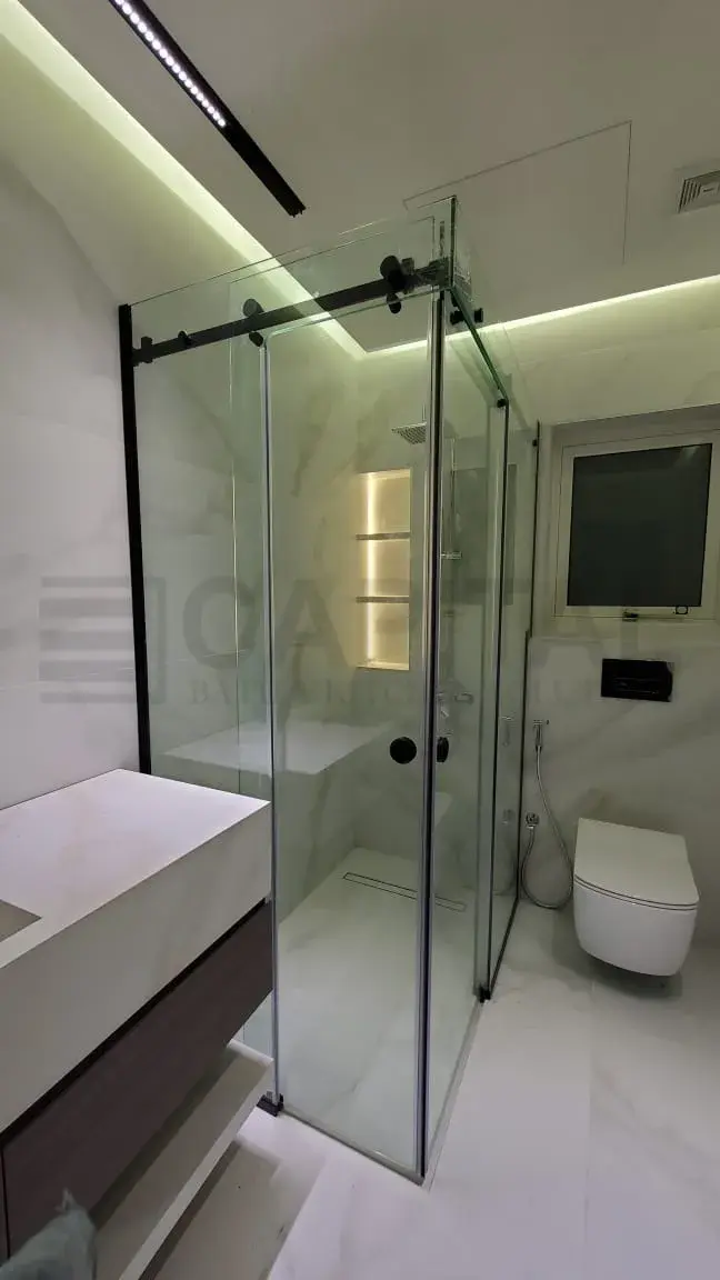 زجاج دش منزلق