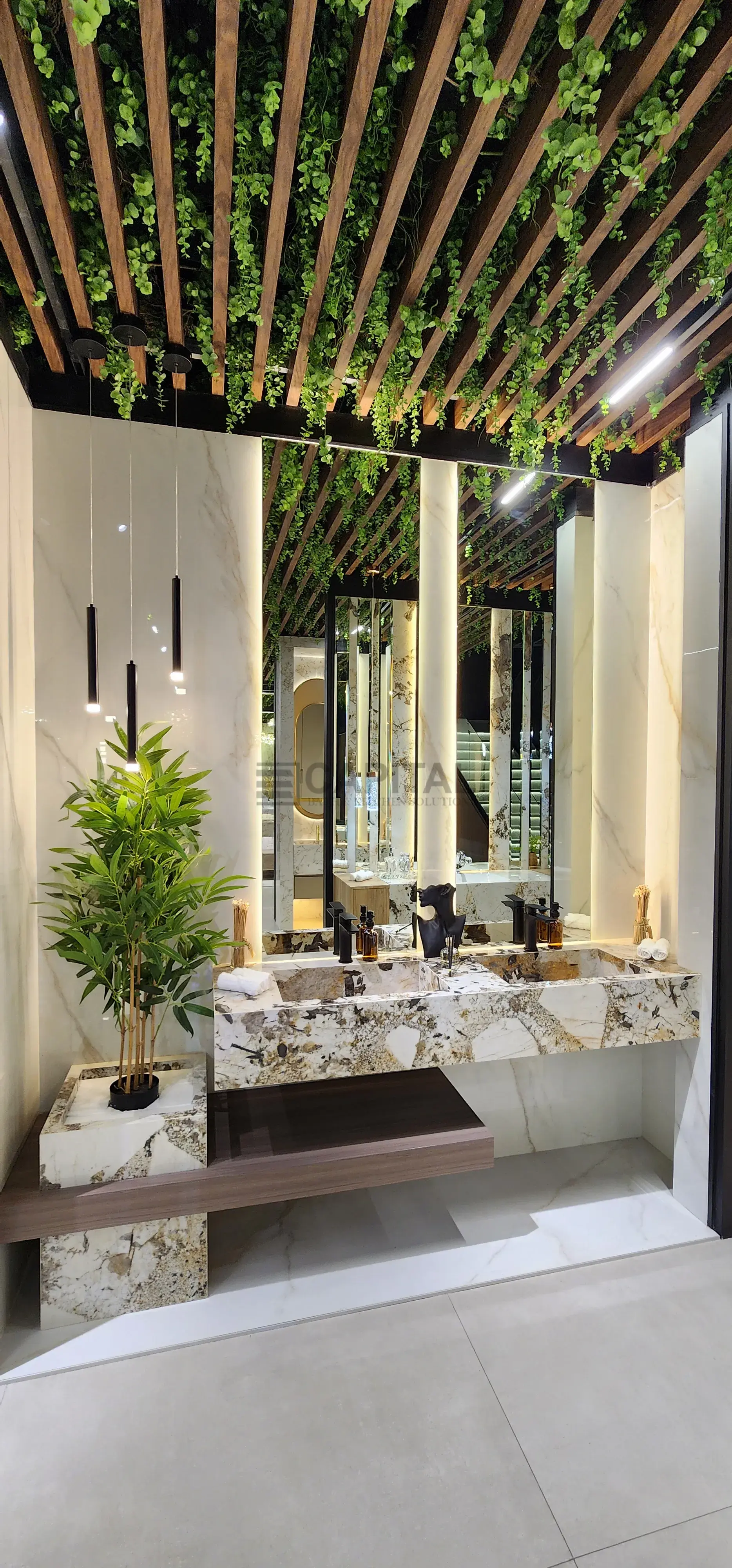 Porcelain Counter Nature Series Forest Beige