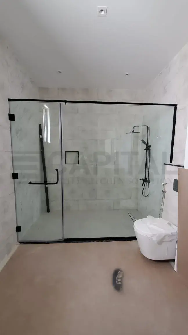 زجاج دش مفصلي