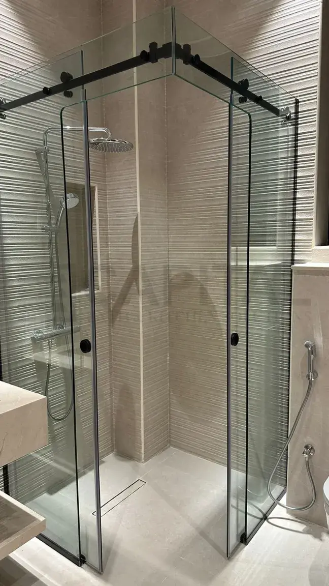 زجاج دش منزلق