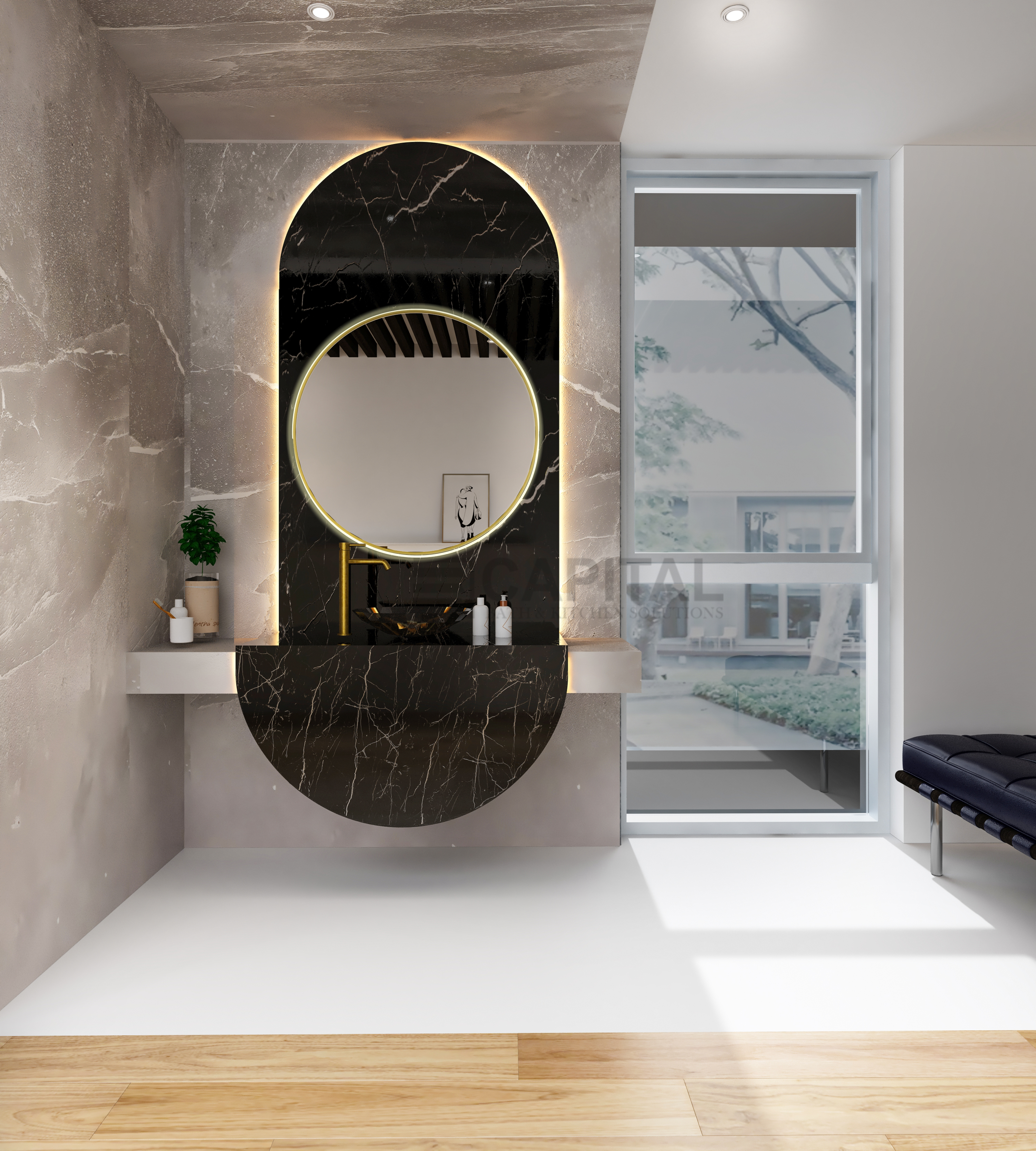 Innovative Porcelain Counter Design Concept