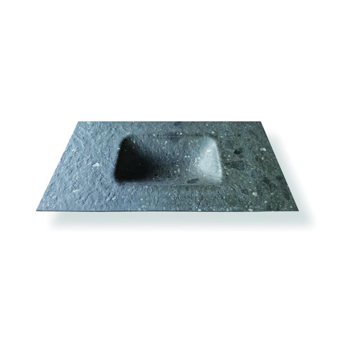 Rounded Rectangle shape single sink