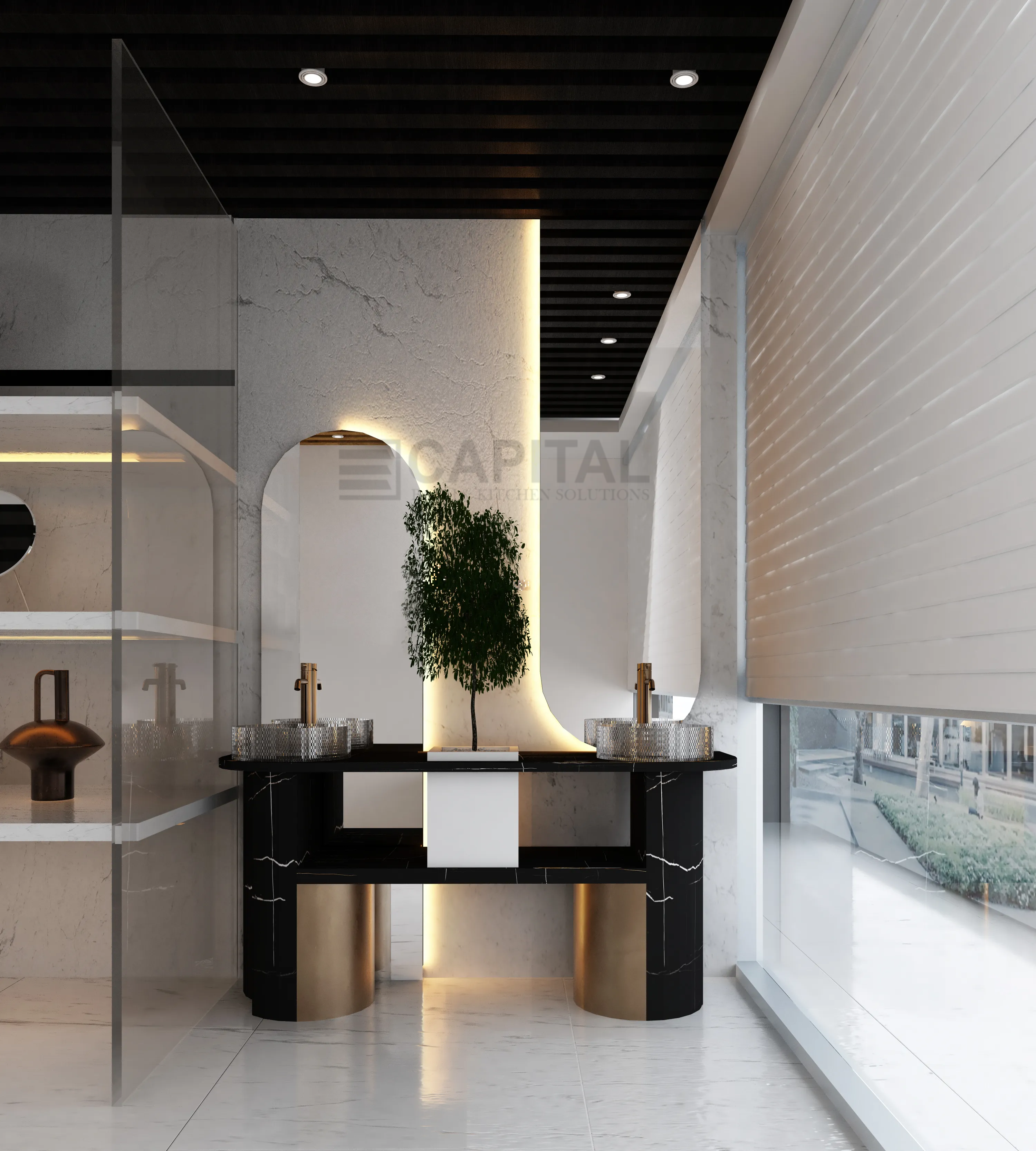 Innovative Porcelain Counter Design Concept