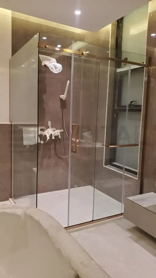 زجاج دش منزلق