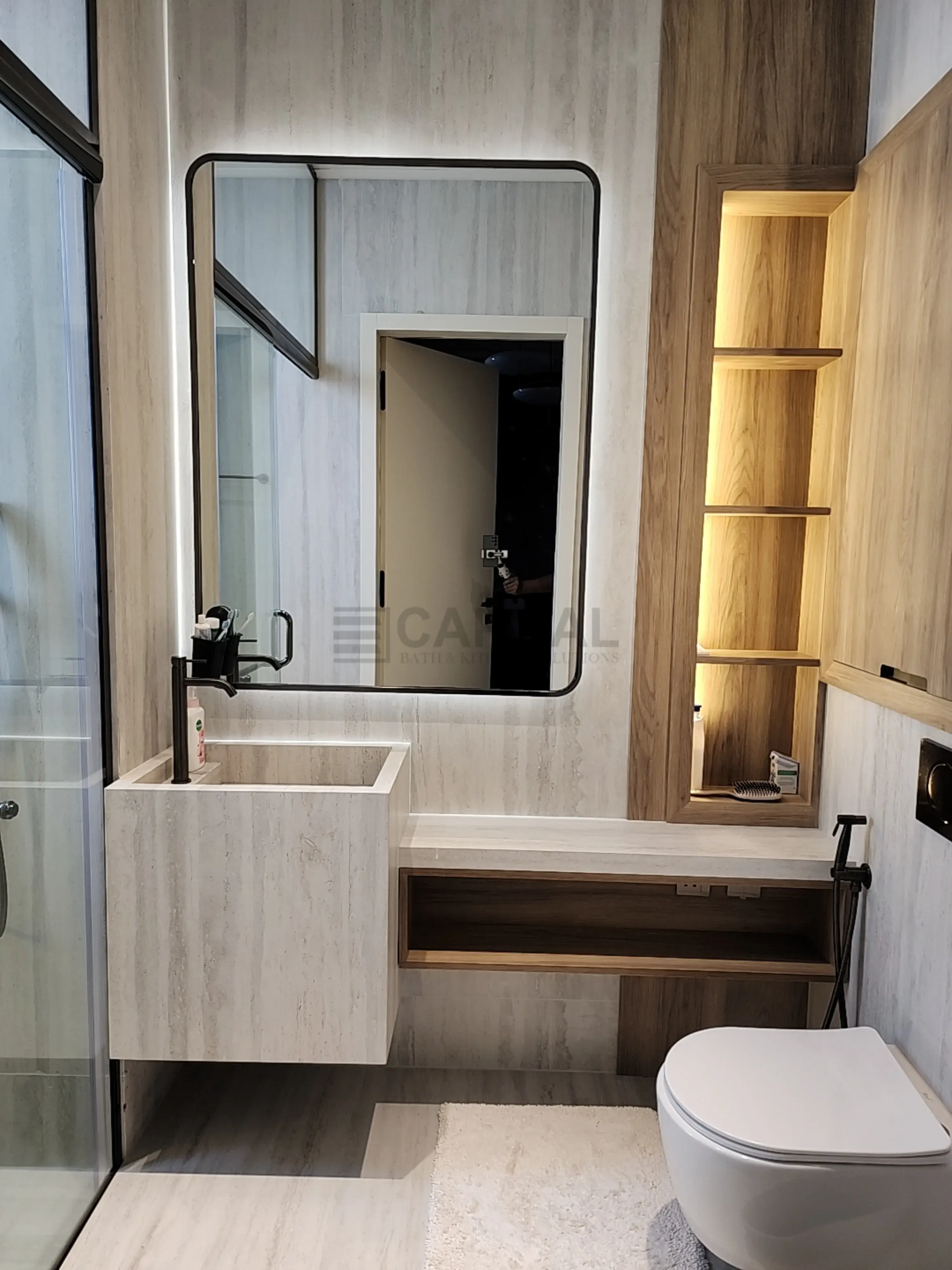 Porcelain Counter Modern Series Urban Mist