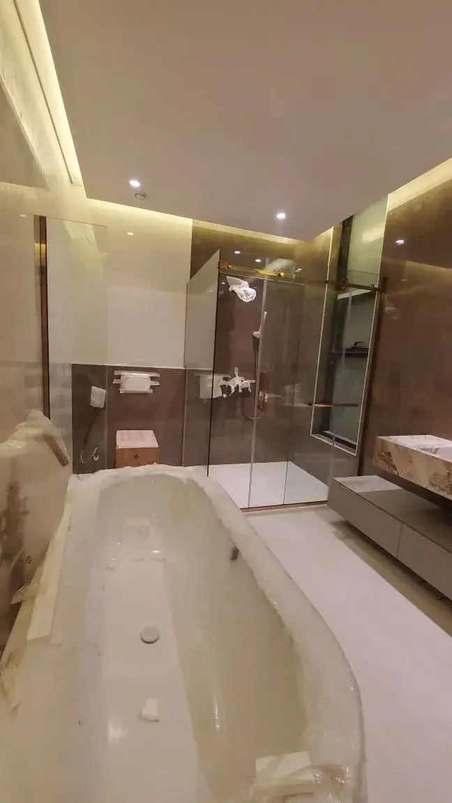 زجاج دش منزلق