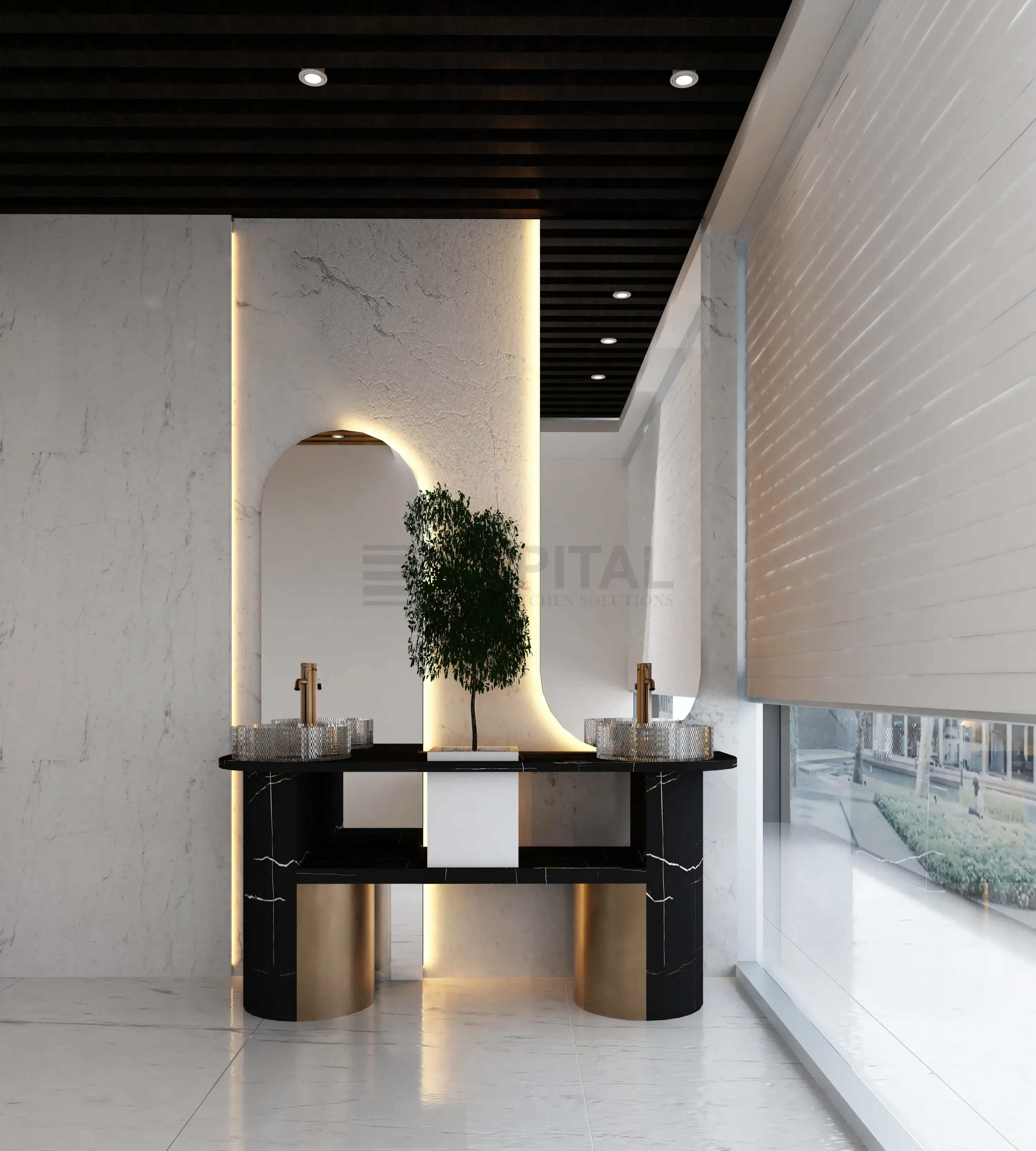 Innovative Porcelain Counter Design Concept