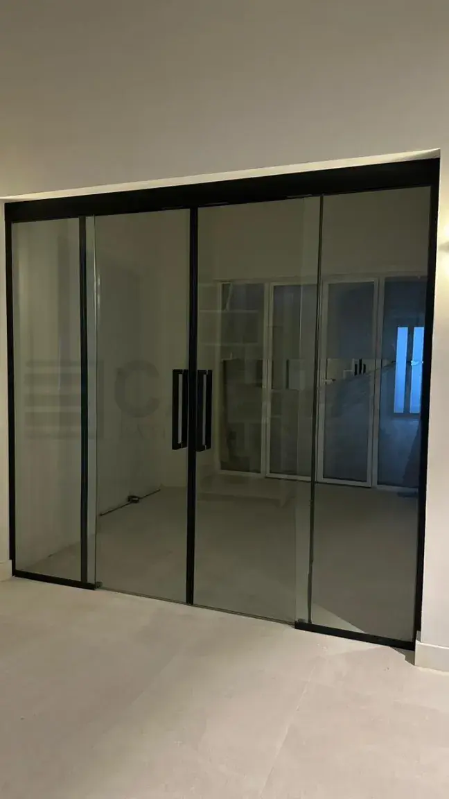 زجاج دش منزلق