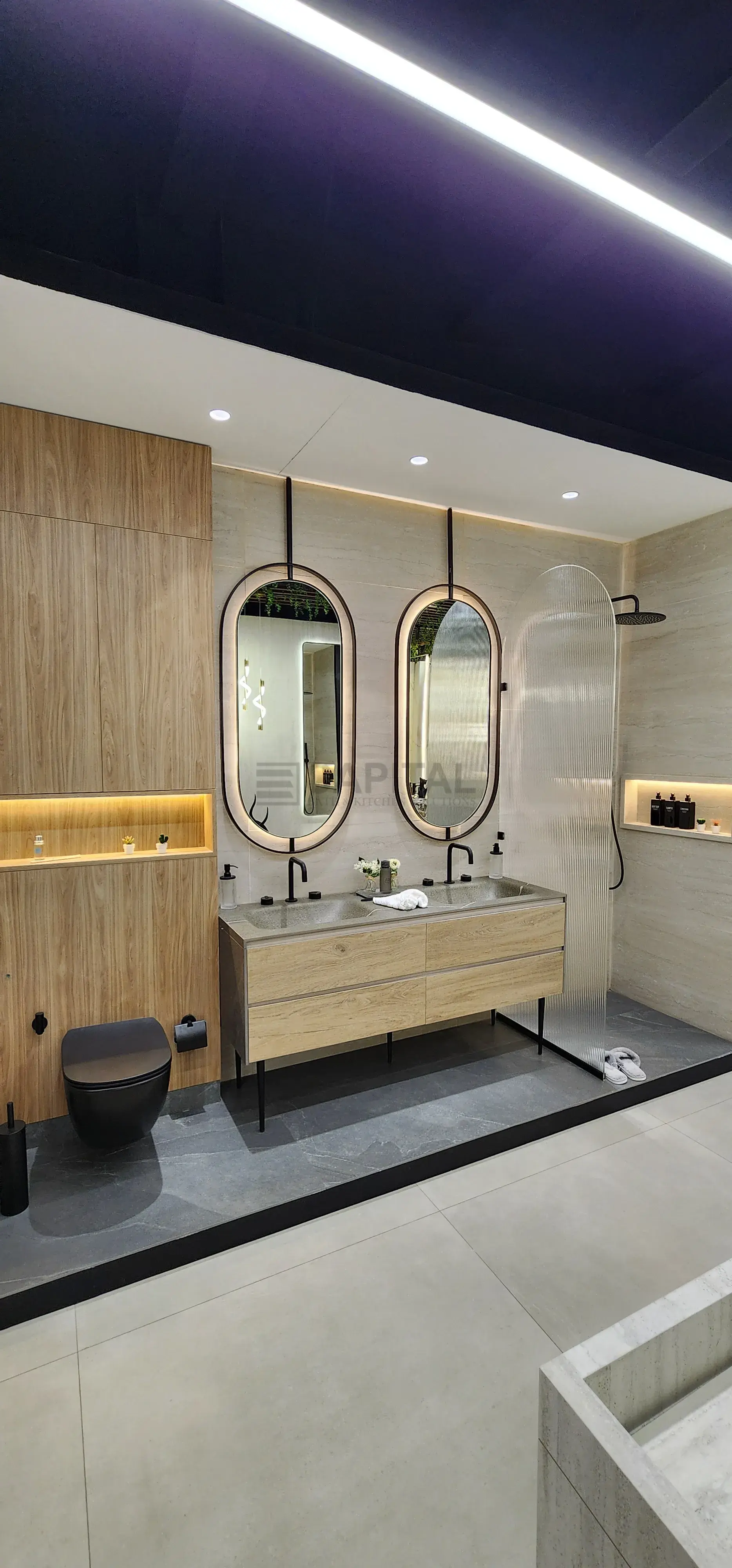 Porcelain Counter Nature Series Drifty Wood