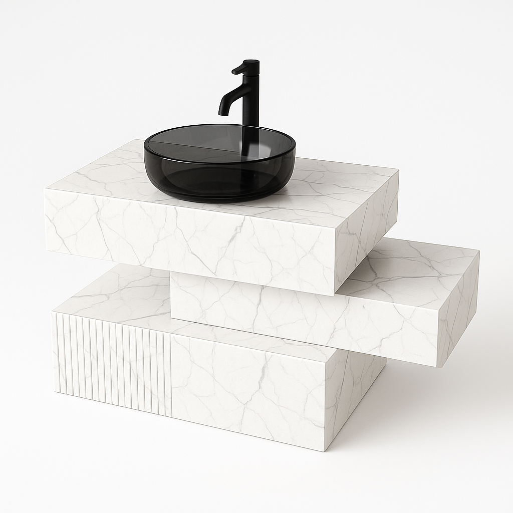 Three Layer Design Top Counter Porcelain