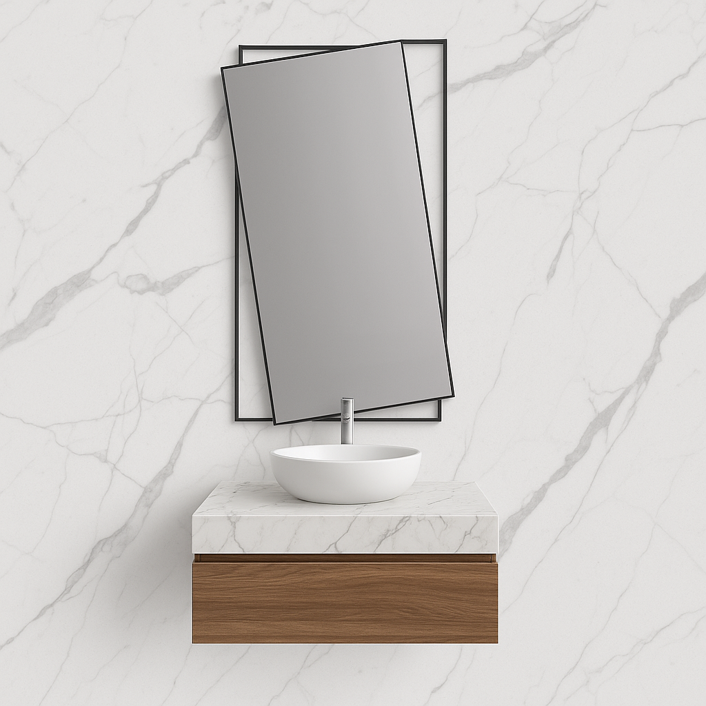 Porcelain Top Counter With Moist Resistant Drawer