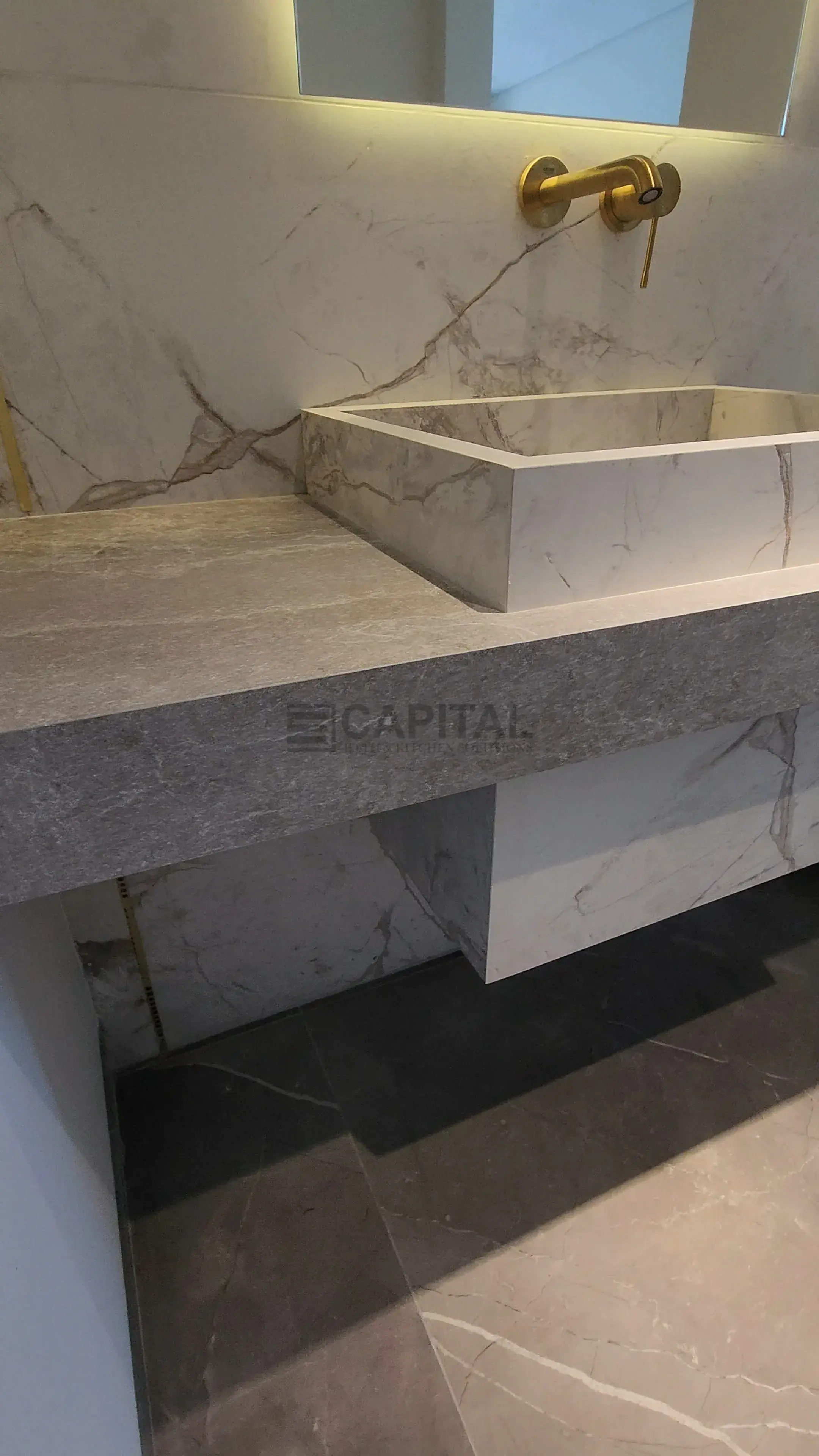 Porcelain Counter Modern Series Pure Line