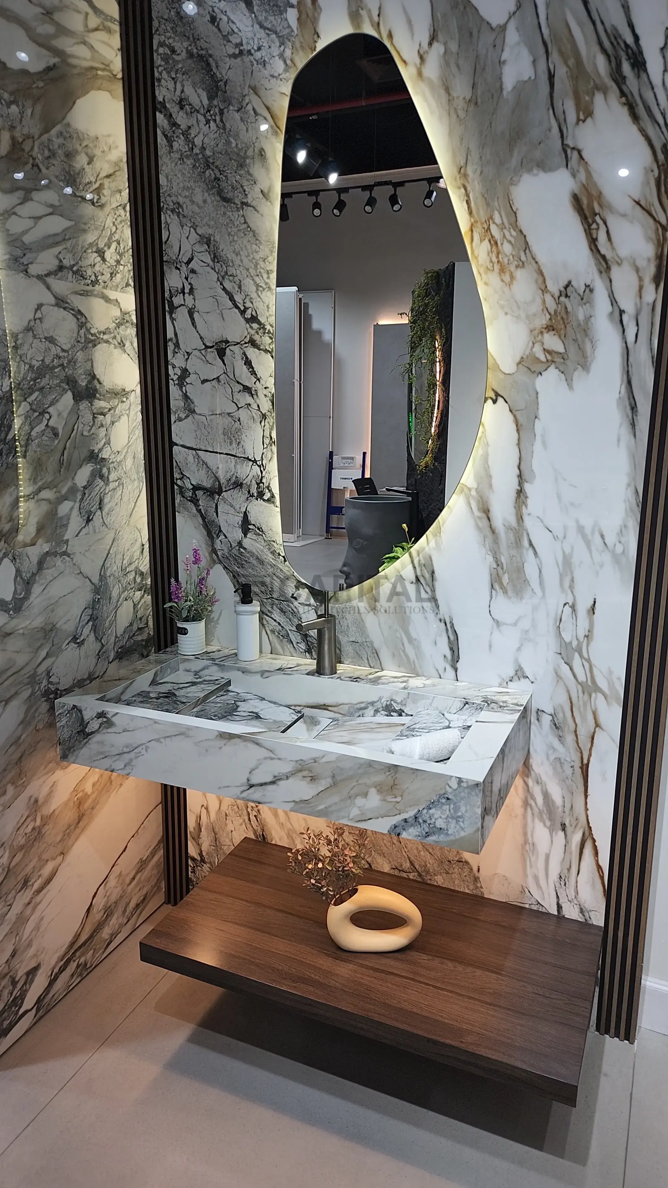 Porcelain Counter Modern Series Nova