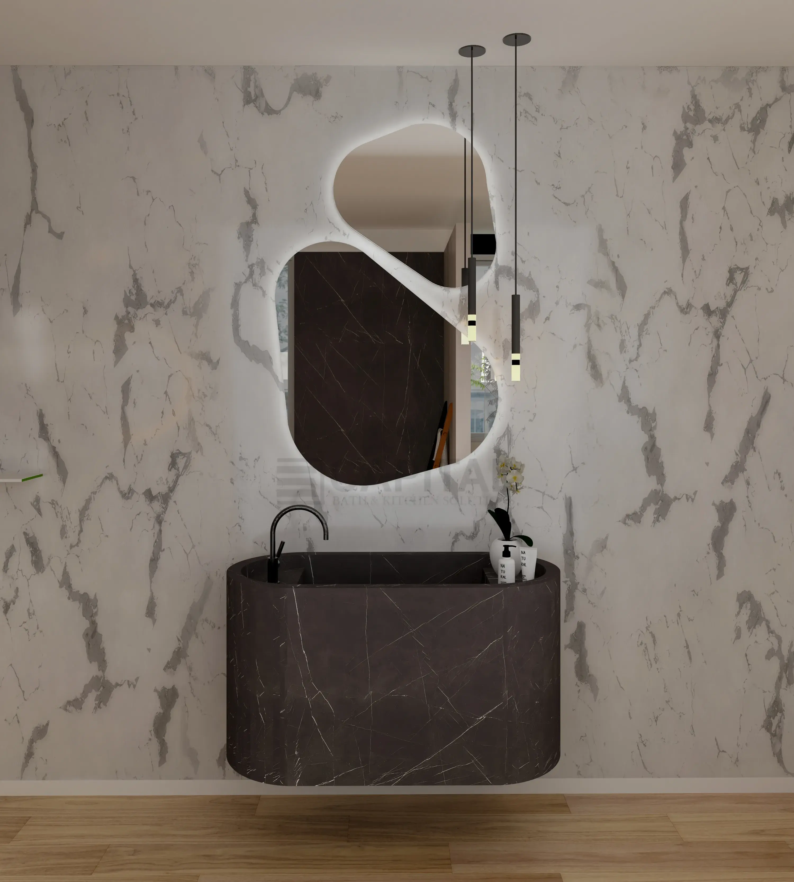 Innovative Porcelain Counter Design Concept