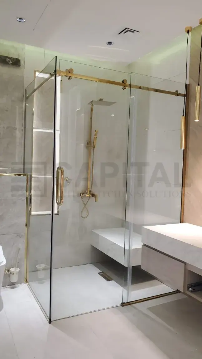 زجاج دش منزلق