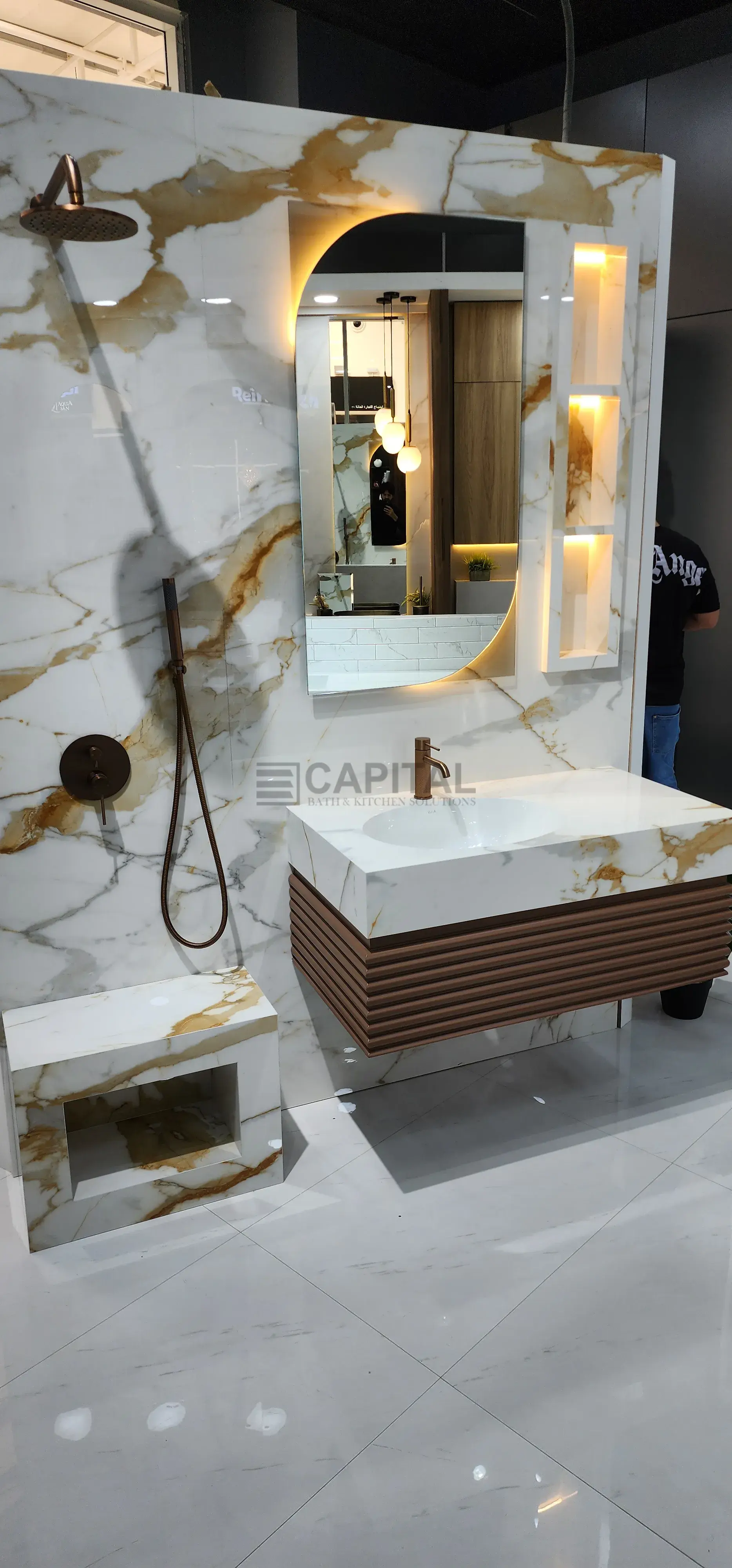 Porcelain Counter Nature Series Forest Beige