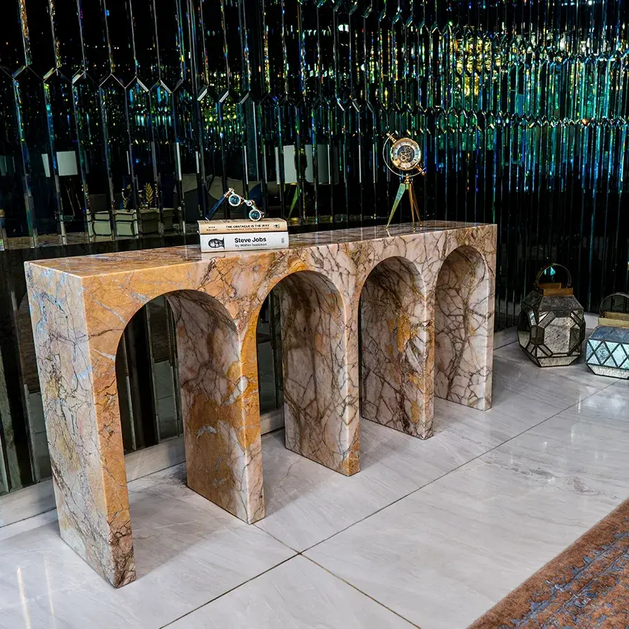 Heidelberg Stone Decorative Console 3D