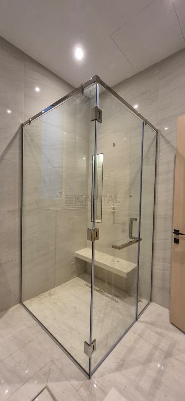 زجاج دش مفصلي