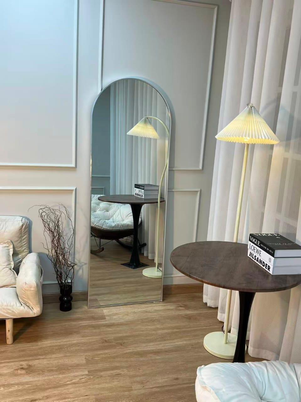 Modern Arch Top Full-Length Floor Mirror